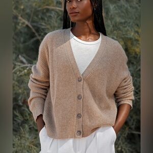 Jenni Kayne Cropped Cashmere Cocoon Cardi